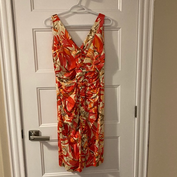 Simon Chang Floral Dress - Picture 1 of 3